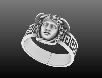 Majestic Medusa Inspired Grecian Ring Design