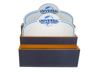 Universal Orlando TM magnetic name tag holder