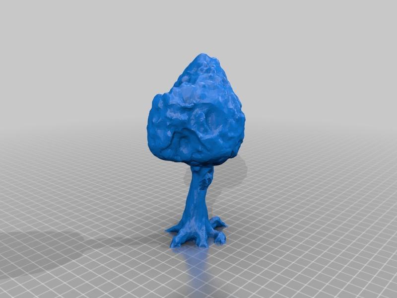 3DBear Picnic Tree - a Threednd Tree remix