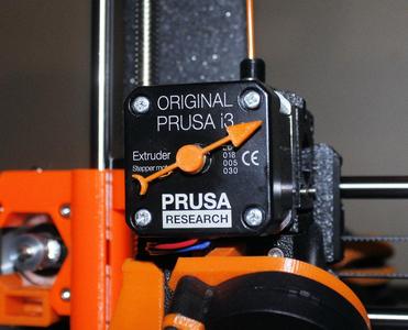 Super Simple NEMA (extruder) motor rotation indicator (Prusa MK2(S)/MK2.5/MK3)