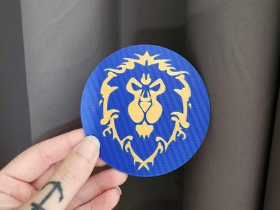World Of Warcraft - Alliance coaster