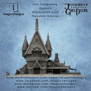 The Tempering Quench - Blacksmith with Playable Interior