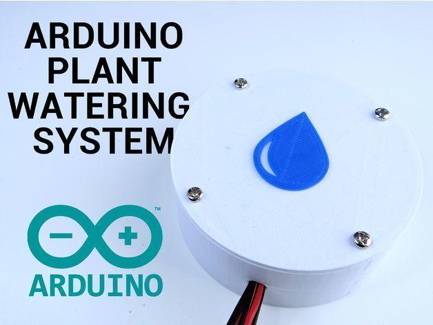 Arduino based plant watering system