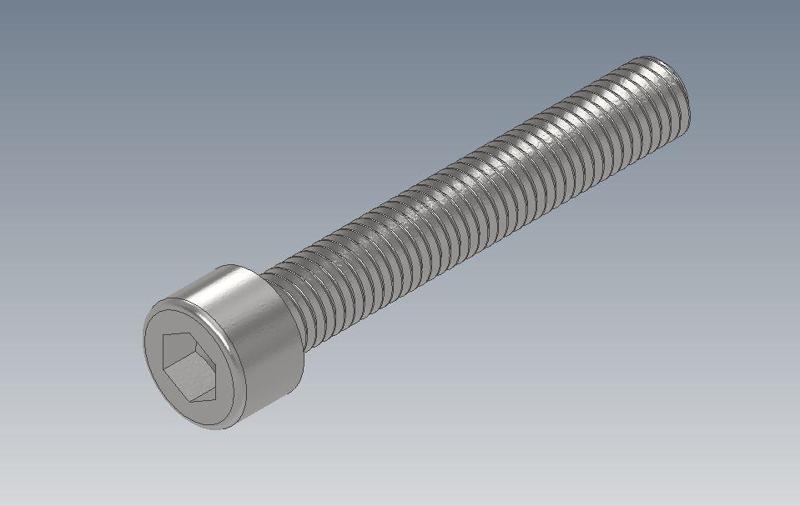 M10x65 - M10x65x45 - M10x70 - M10x70x55 Socket Head (DIN 912) Standard Bolts