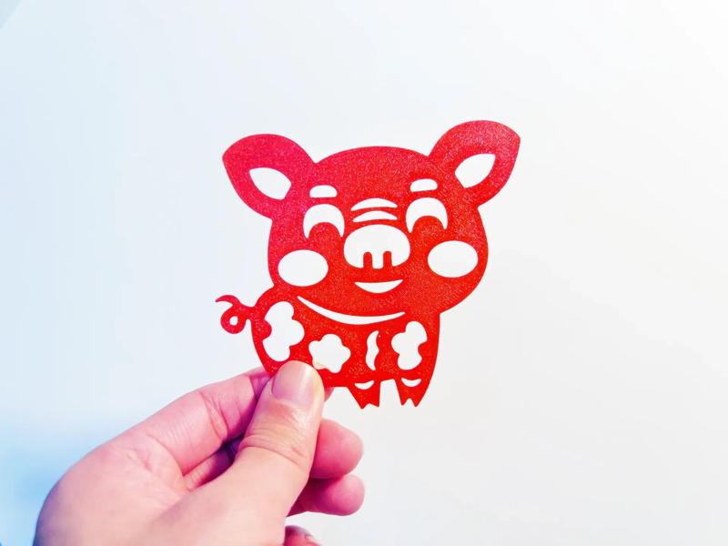 12 Zodiac Window Decoration - Boar