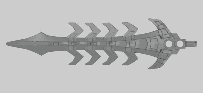 Tuyet's Barbed Broadsword