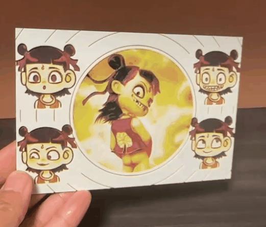 Nezha~Demon and Angel (4 smiling faces, 4 angry faces)