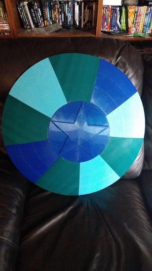 Captain America Inspired Full Sized Shield