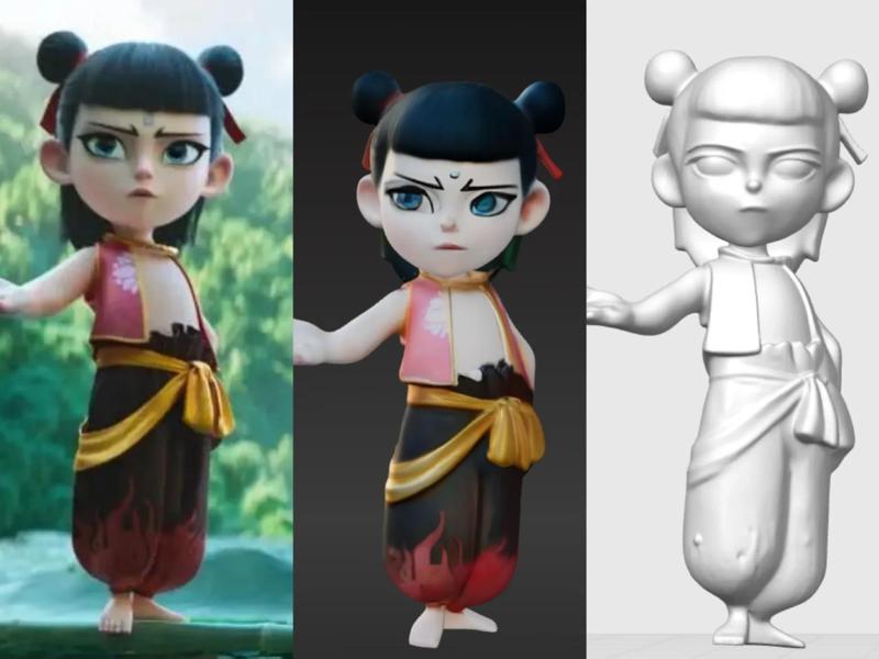 Spirit Pearl Version Nezha (Ao Bing possessed, official Nezha)