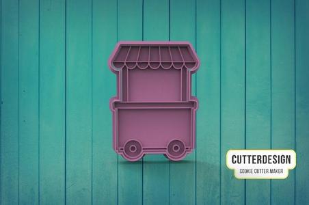 Ice Cream Cart Cookie cutter Ice Cream Stand