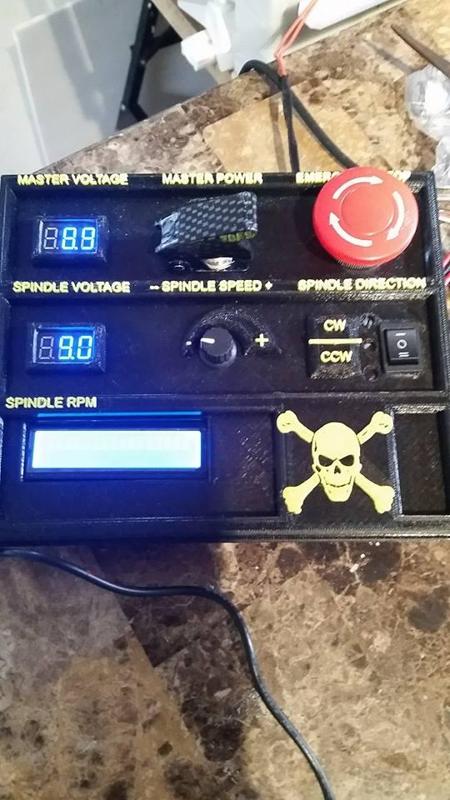 Control box for the Mostly printed CNC