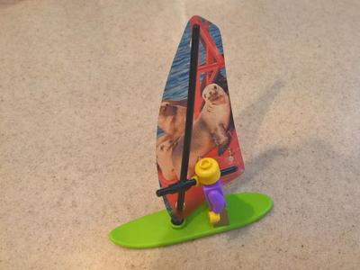 Custom Sails for Lego Sailboard