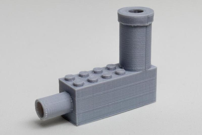 Balloon Engine for Interlocking Toy Brick System