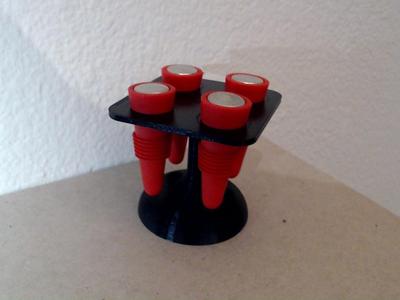 Wine Stopper Rack