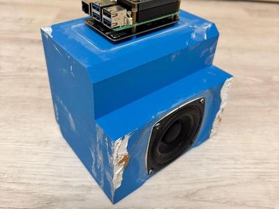 Vintage radio dual driver isobaric 6th order 