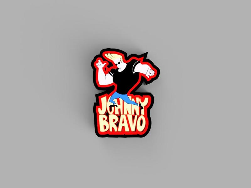 Johnny Bravo Light Box