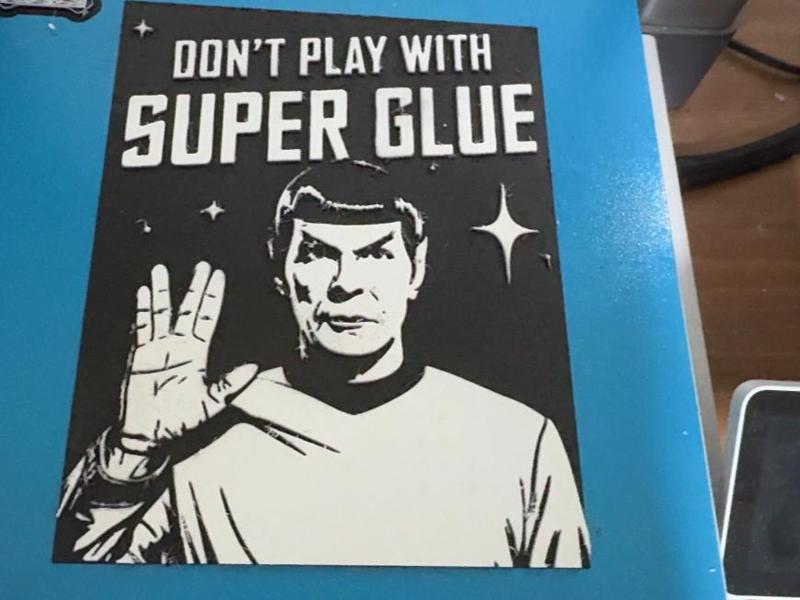 Spock super glue 