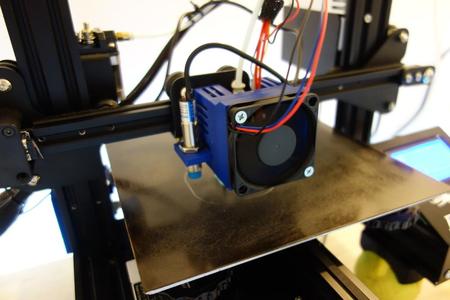 Ender 3 60x60 fan mount with ABL probe