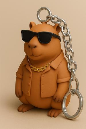 capybara keychain