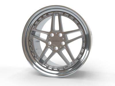 ACS type 3 style wheels 1/18 1/24 scale