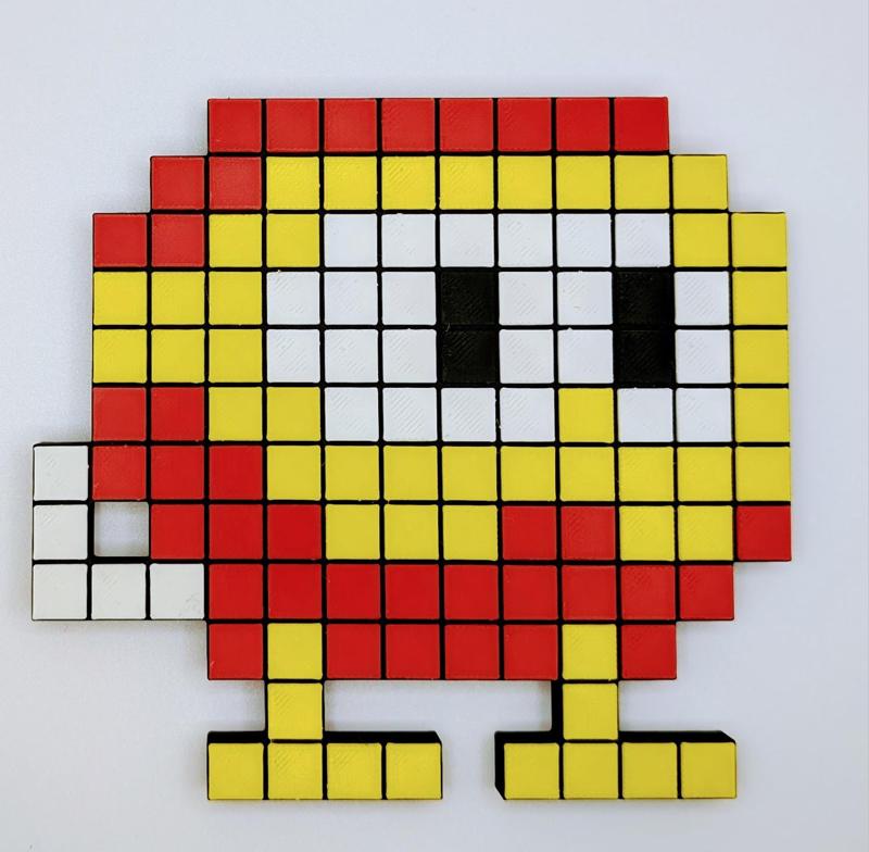 Pixel Art Model - Dig Dug - Pooka