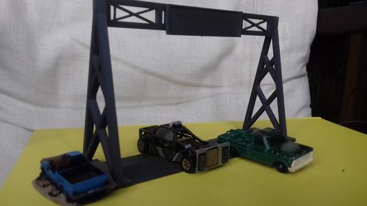 Gaslands Simple Gantry Gate