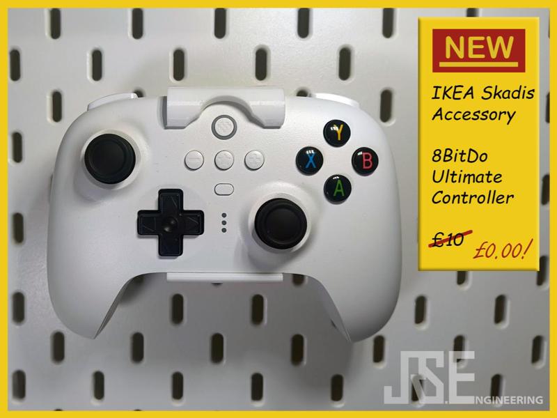 IKEA Skadis Holder 8BitDo Ultimate