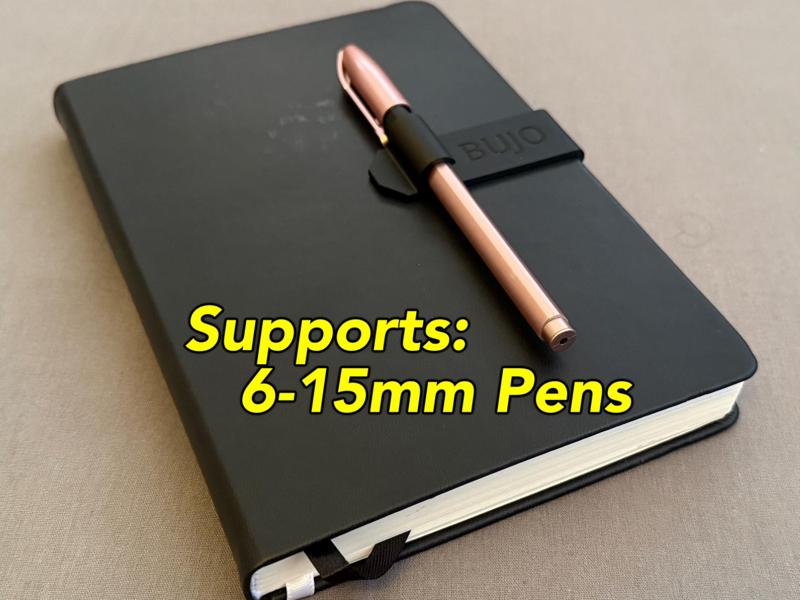Pen Holder for Journal Diary Bullet Journal etc