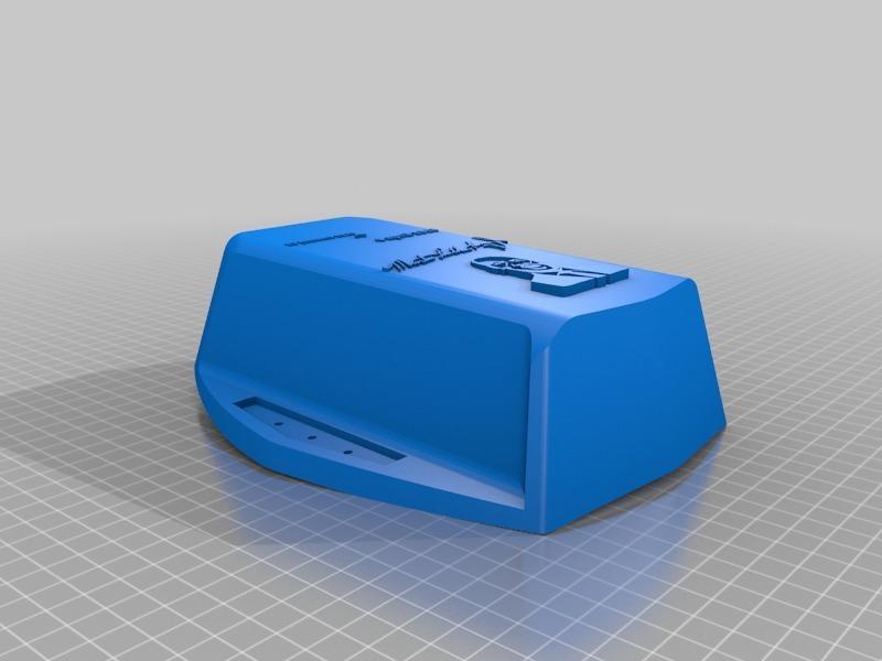 Martin Luther King tribute battery case for skateboard