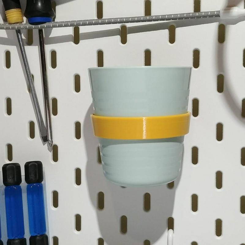 Ikea Skadis Peg Board to Kalas Mug Holder