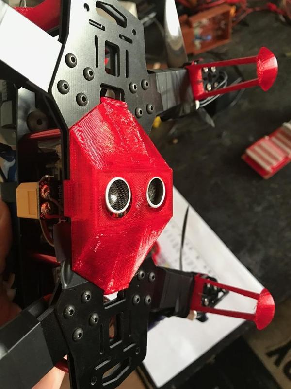 Racing drone sensor cover