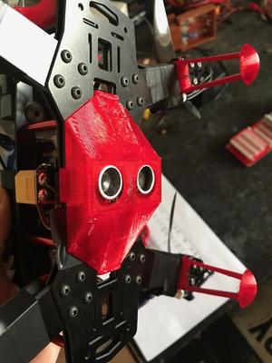 Racing drone sensor cover