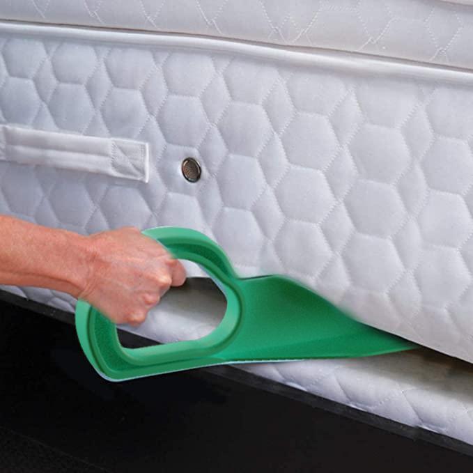 Bed Maker and Mattress Lifter Tool Helps Lift and Hold The Mattress- Can Tuck Sheets or Bed Skirts Alleviating Excess Strain