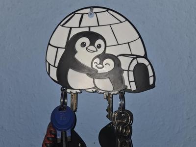 Penguin Partner Key Cover Magnetic