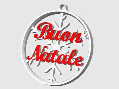 Christmas tree decoration "Merry Christmas"