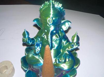Ganesh portaincensi a cono