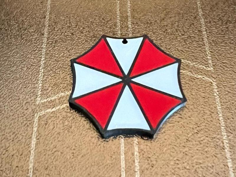 Resident Evil - Umbrella Corporation keychain