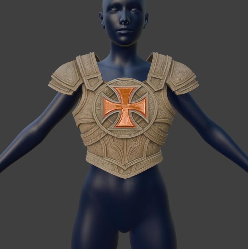 He-Man Chest Armor with Pauldrons