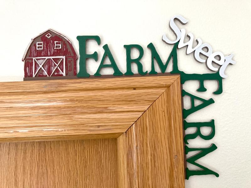 Farm Sweet Farm Door Corner Decoration