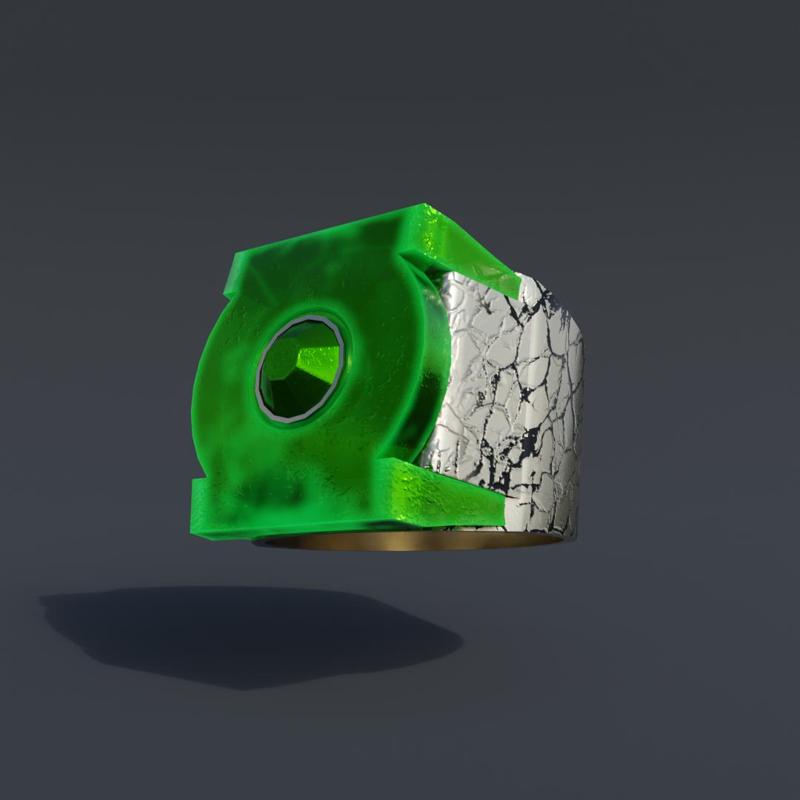 Green Lantern Ring (Guy Gardner)  | SUPERMAN (2025 Movie)