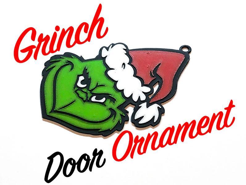 Grinch Door Ornament