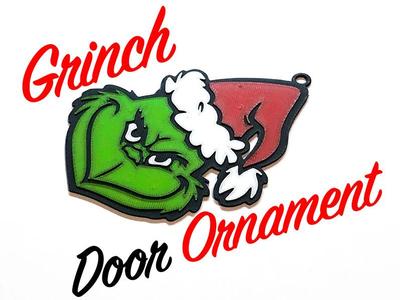 Grinch Door Ornament
