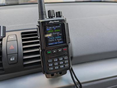 Anytone 168 Holder for HR-Richter