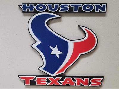 Houston Texans Wall Sign