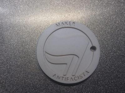 Antifa Keychain (Antifa Makers keyring)