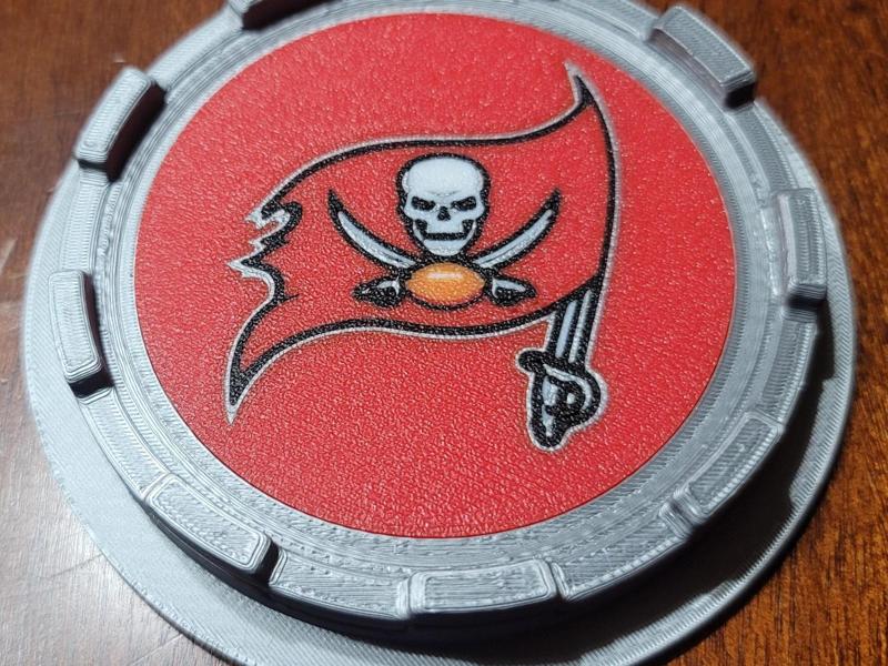 COASTER MASTER INSERT - TAMPA BAY BUCS