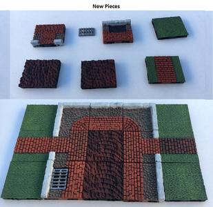 Curb and Road Add Ons (Openlock and Top Caps)