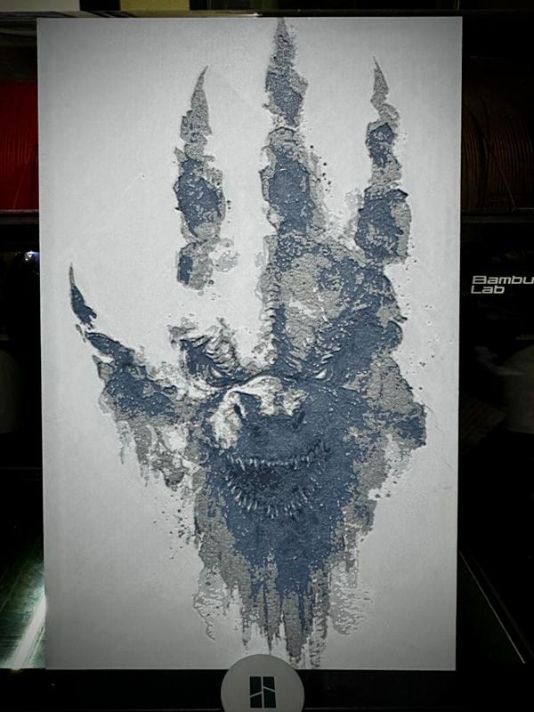 Godzilla X Kong Kong hueforge print