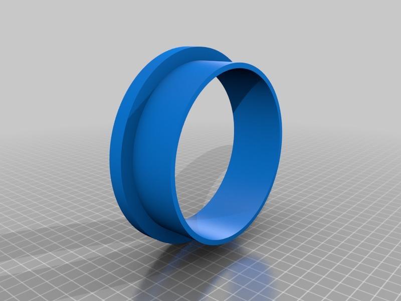 Delonghi Portable Air Conditioner Exhaust Adapter for 125mm Duct