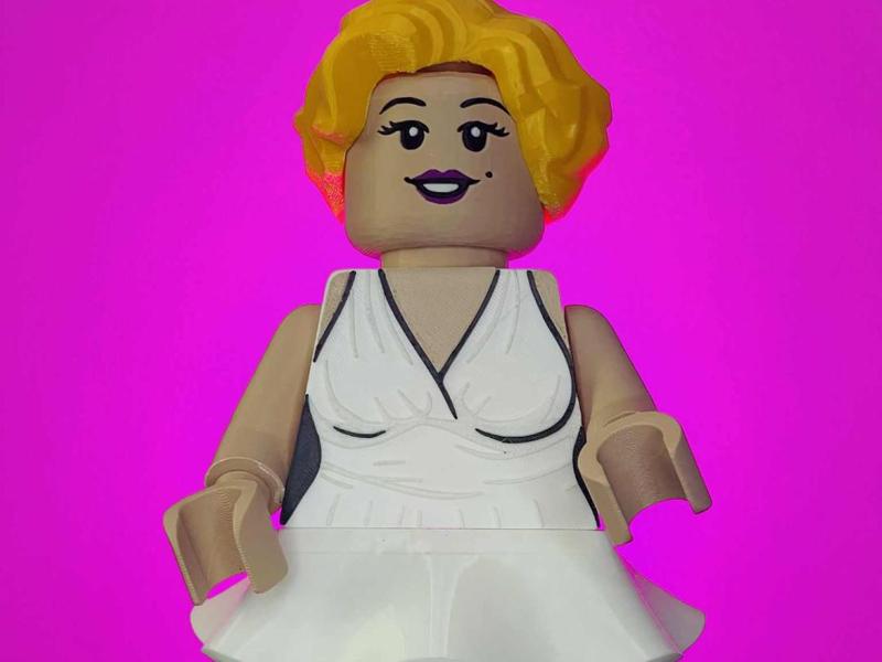 Big Brick Marilyn Monroe